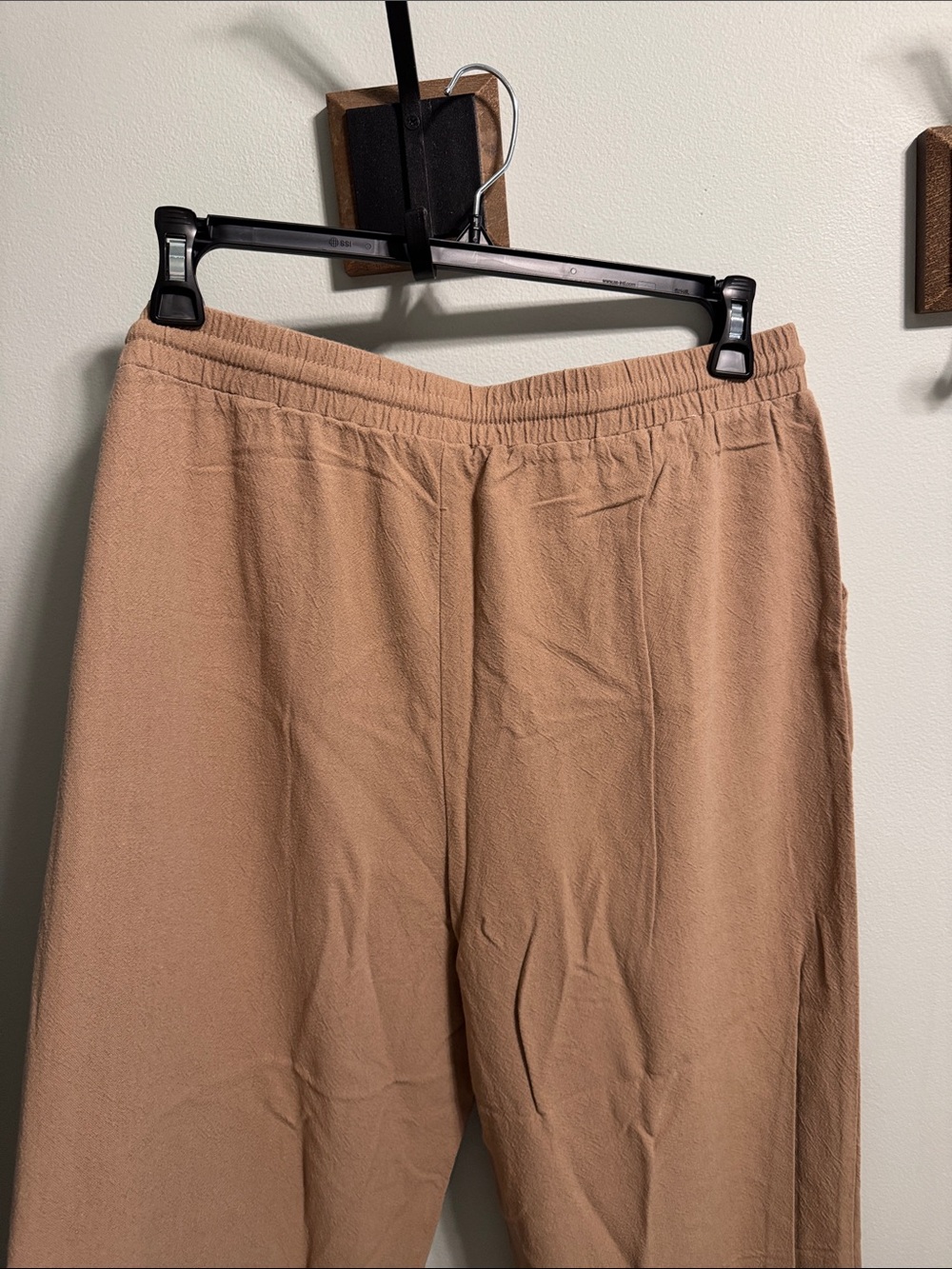 Relaxed Drawstring Pants in Camel XXL - Picture 5 of 6